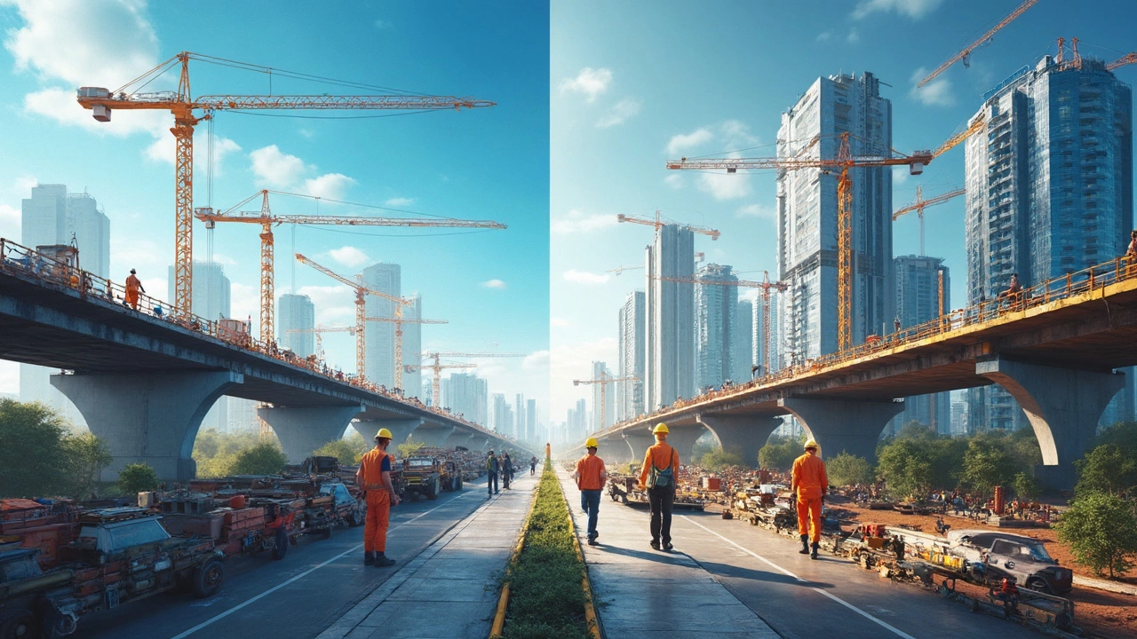 Civil vs. Commercial Construction: What Sets Them Apart?
