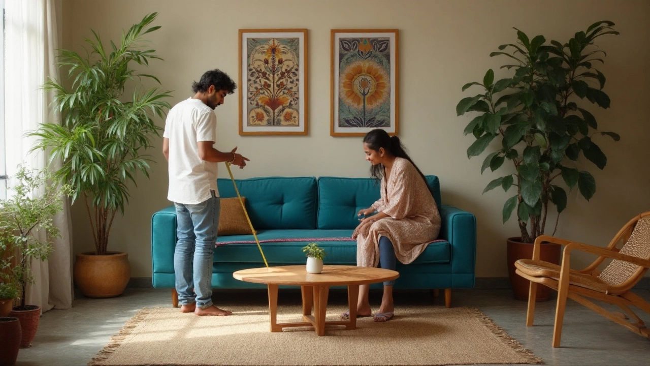 2/3 Rule Sofa: Simple Sizing Guide for Couch, Coffee Table, Rug & Art